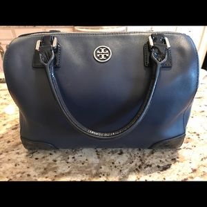 Tory Burch Robinson Middy in  Parisian Blue